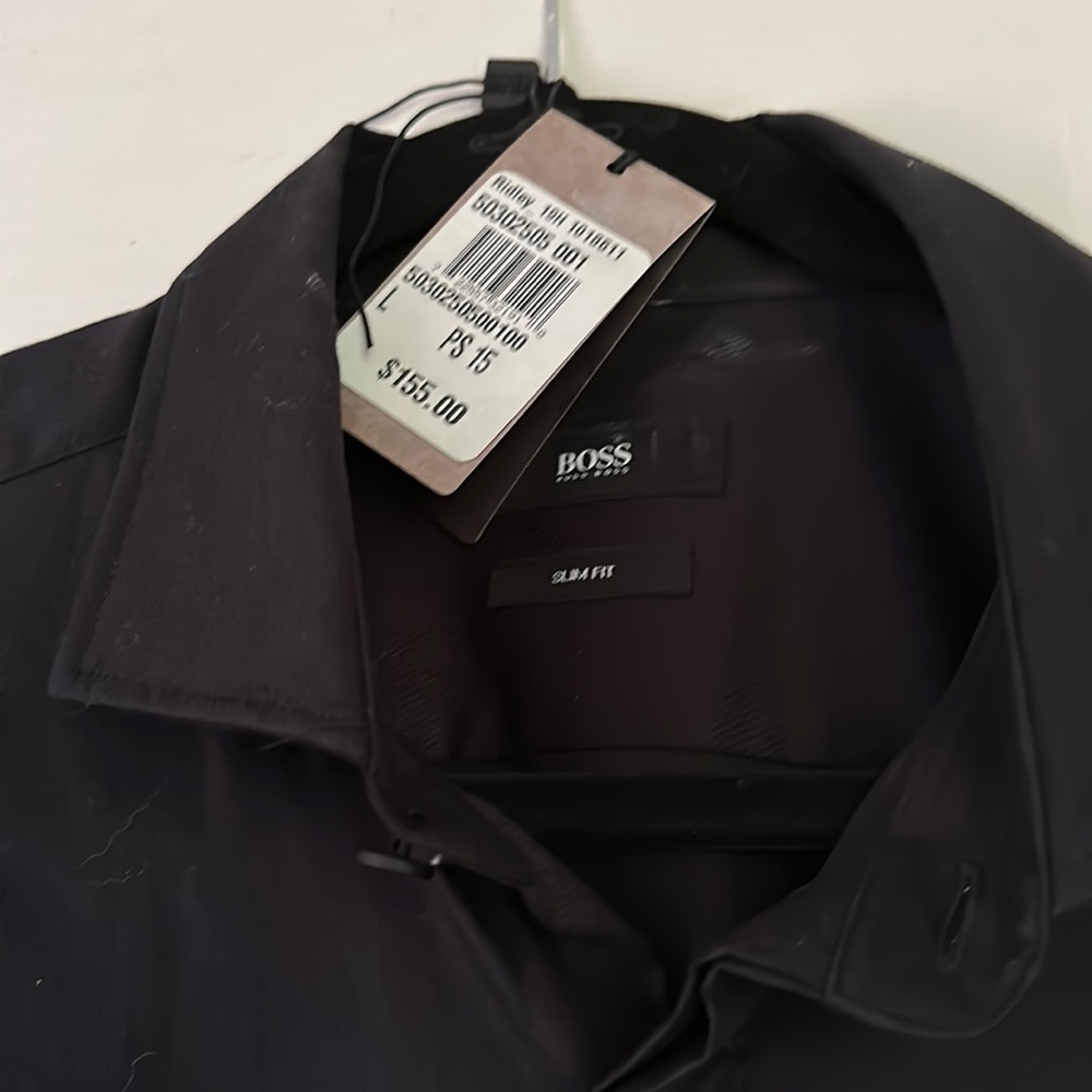 Men’s large slim fit Hugo Boss button down shirt